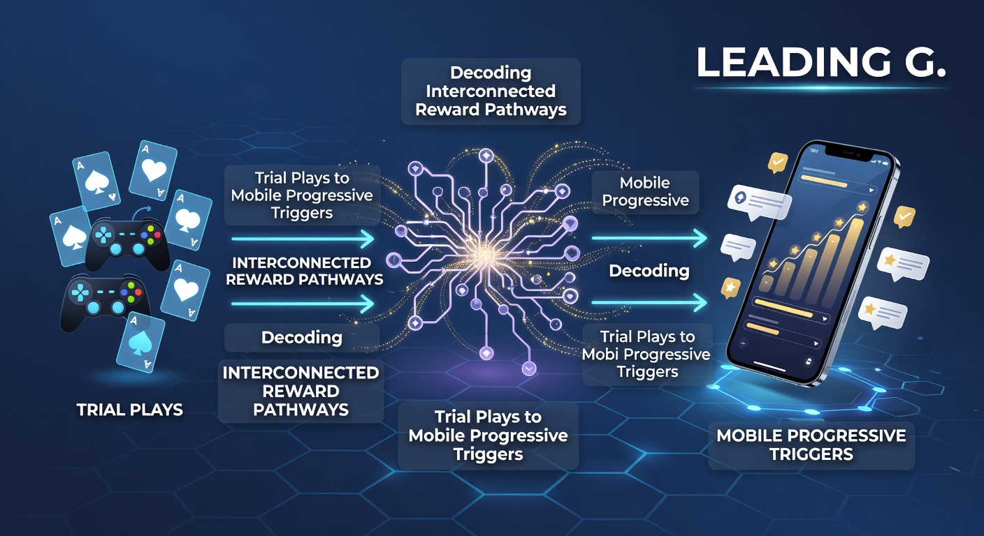 Mobile screen displaying progressive jackpot meter linked to trial play pathways