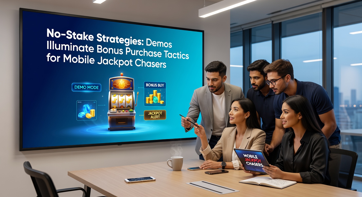 Mobile slot demo interface showing bonus buy options and jackpot meters ticking upward on a smartphone screen