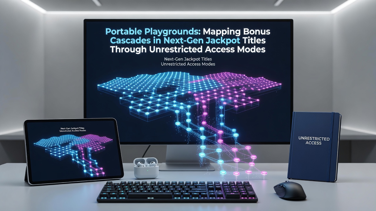 Mobile device displaying cascading bonus features in a modern jackpot slot interface during unrestricted demo access