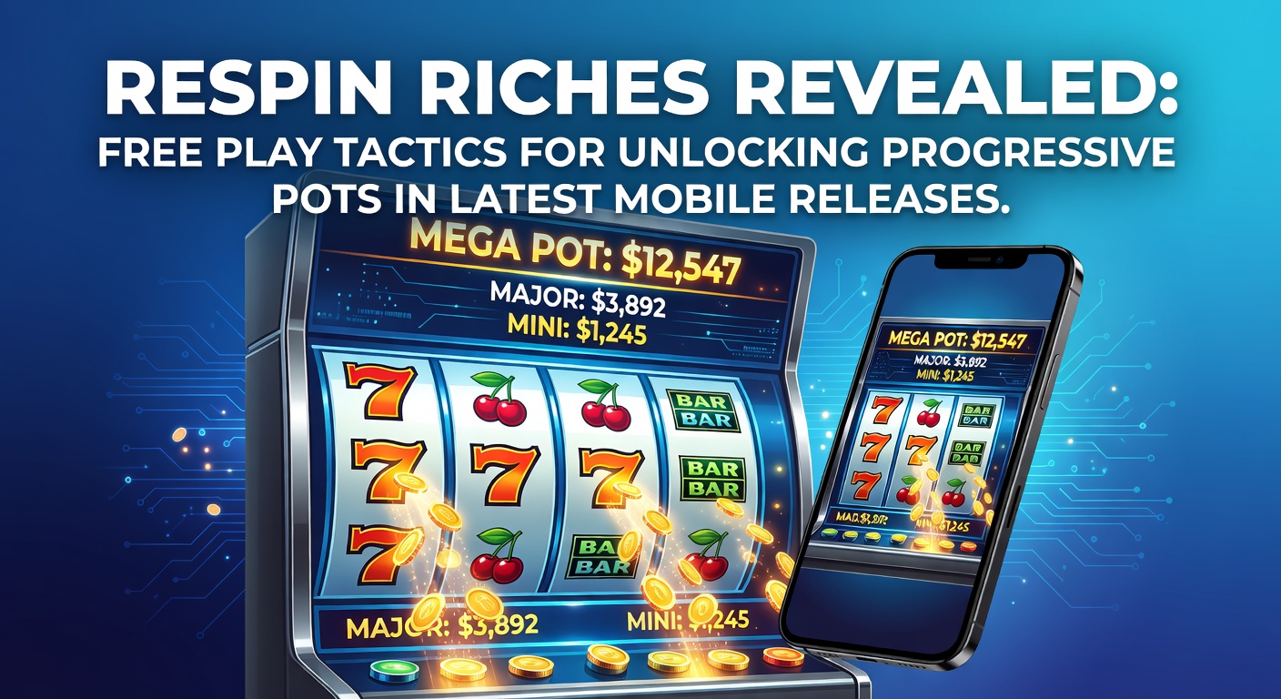 Vibrant mobile slot screen showing respin feature activating with progressive jackpot meters climbing in the background