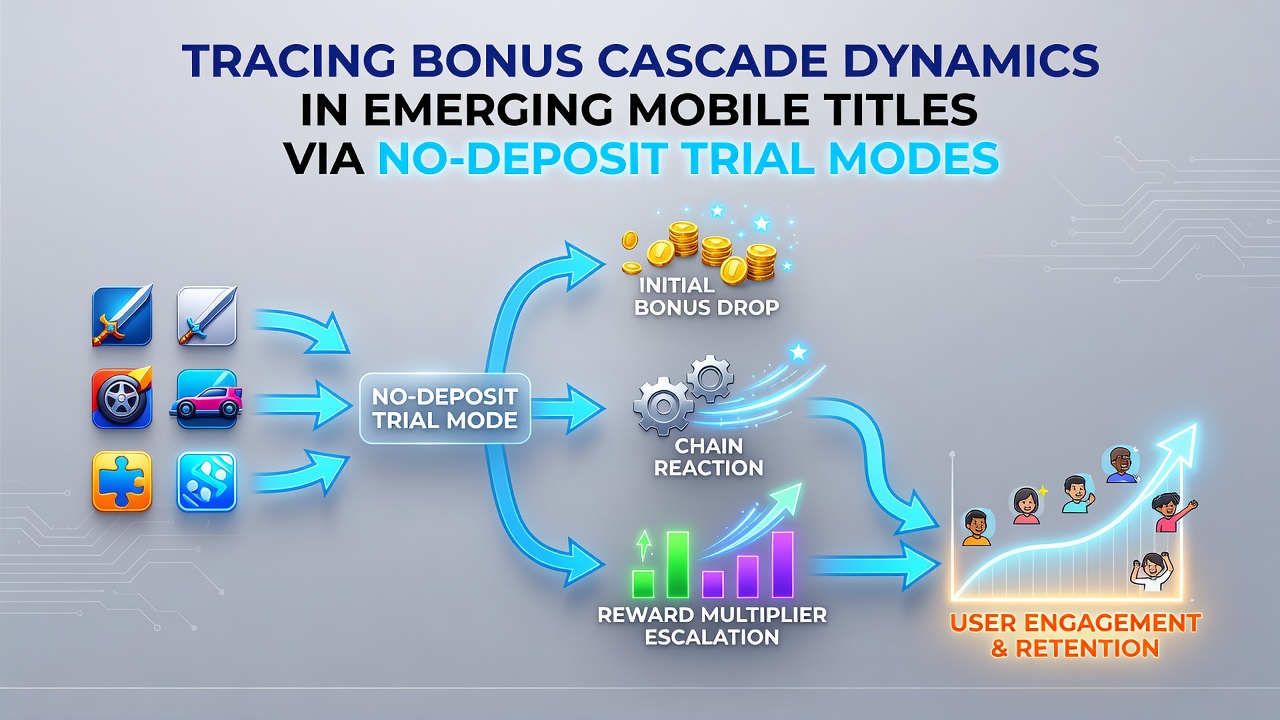Close-up view of mobile screen showing multiplier growth during successive bonus cascades in a trial session